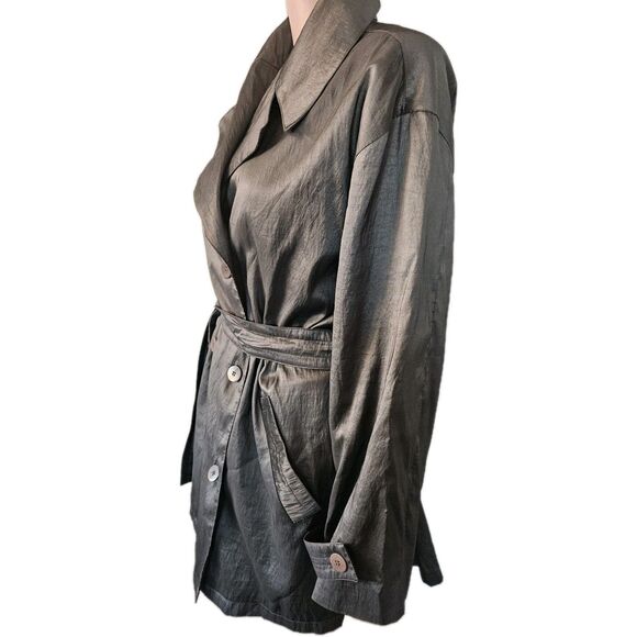 GEORGIOU STUDIO GRAY JACKET SIZE 8 - Picture 5 of 11